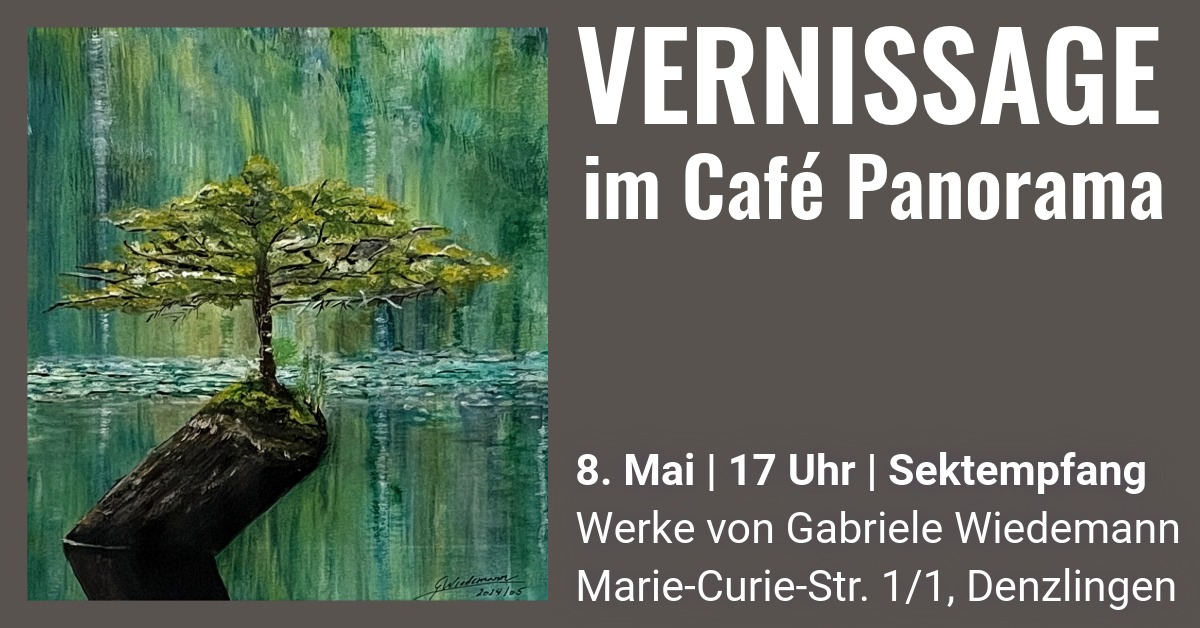 Vernissage Gabriele Wiedemann mehr erfahren